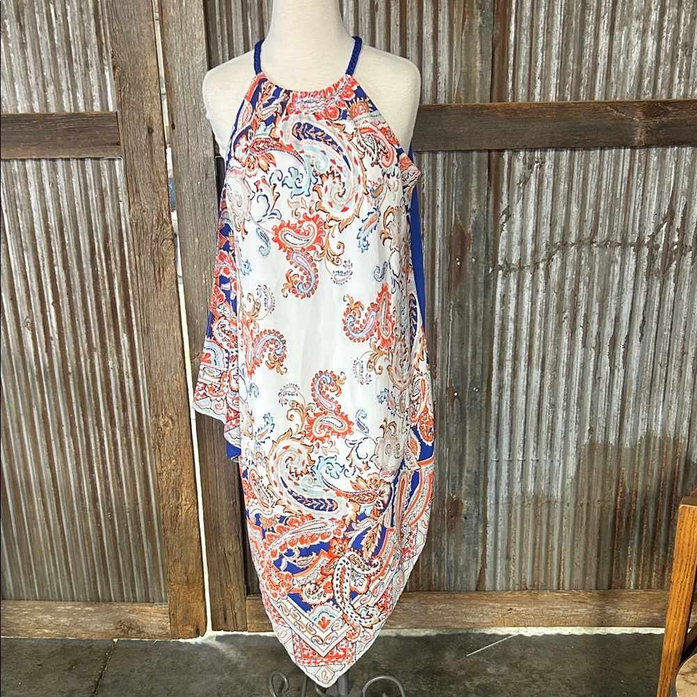 C Est. 1946 Paisley Halter Dress